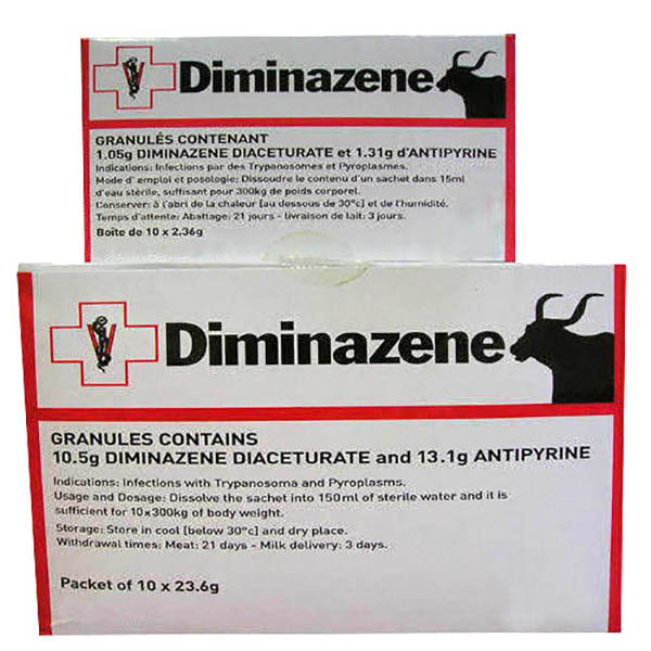 Diminazene Aceturate Granule 2.36g for animal antiparasite medicine