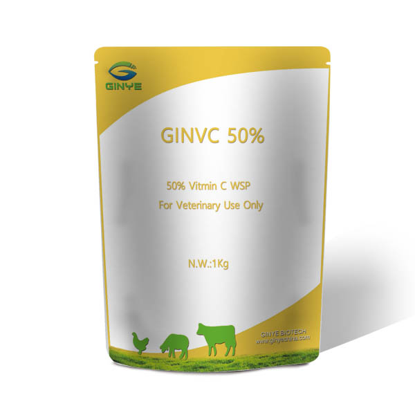 high quality veterinary 50% Vitamin C for farm animals use