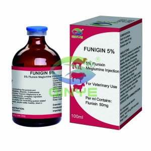 flunixin Meglumine injection 5% veterinary medicine GMP manufacturer from China