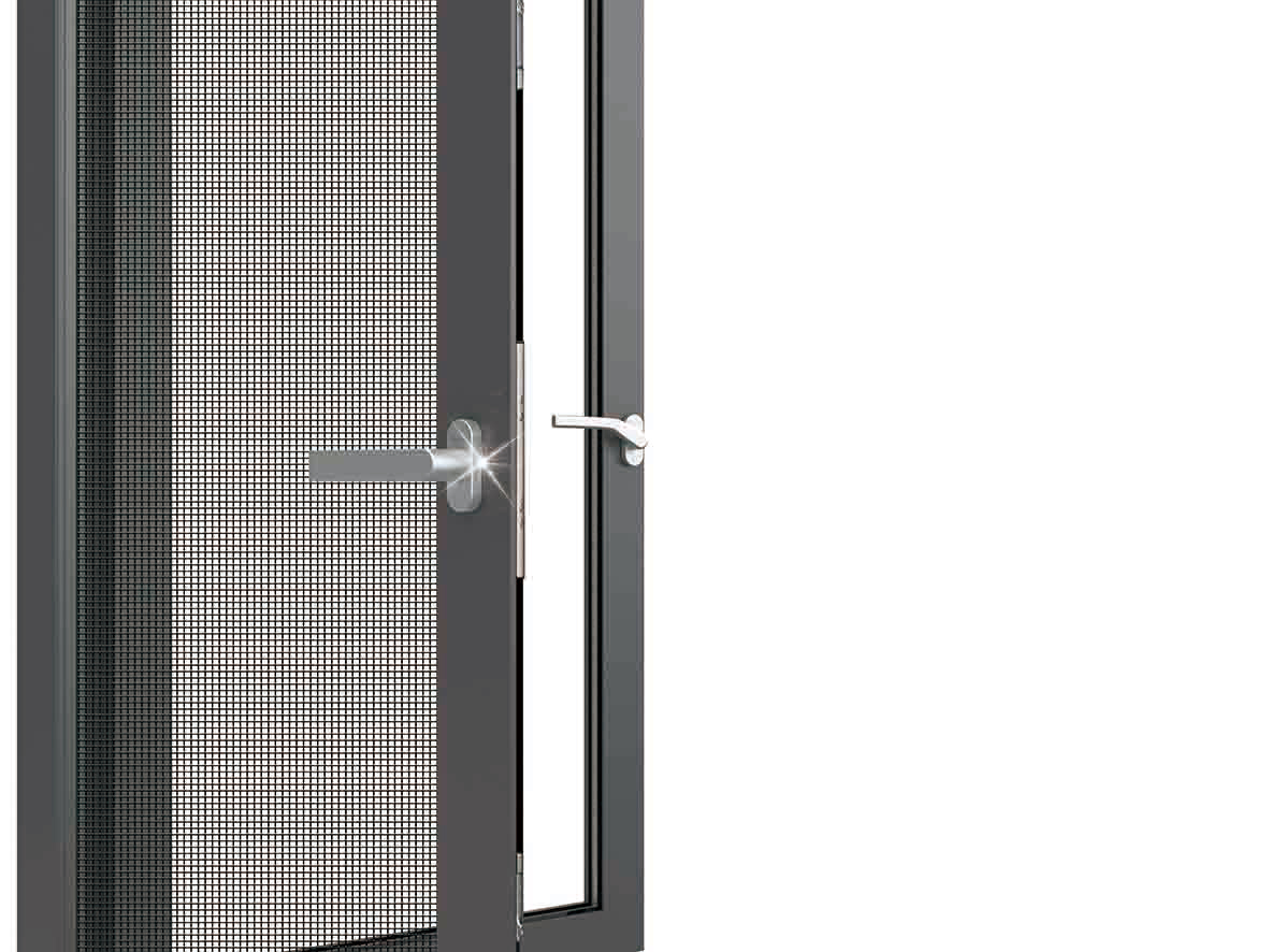 Pencereya qutkirina termal a aluminium bi ekranê (AL110)