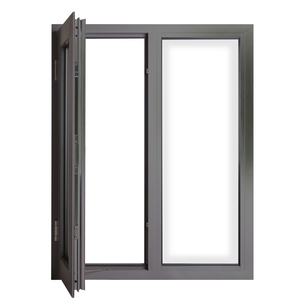 Tingkap tingkap pecah haba aluminium dengan skrin（AL90）