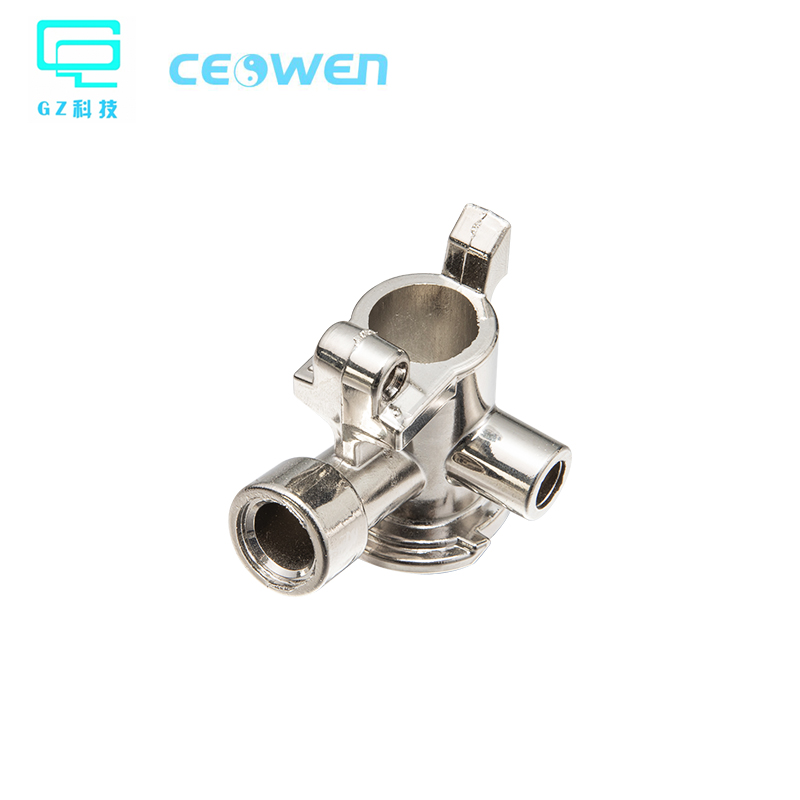 Wholesale China Zinc Alloy Gravity Die Castings Manufacturers Suppliers –  Aluminum alloy tee valve body, beer equipment  – GZ