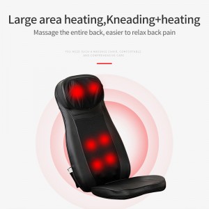 Bella Hot Selling Airbag Vibrating Heated Massage Cushion Relieves Fatigue