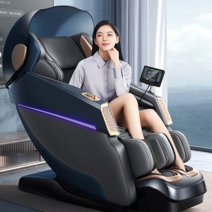 Luxury Smart 4D FAMILY SL Track Massage Chair space cabin zero gravity Full Body Massage Chair