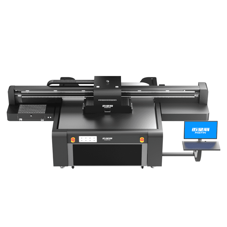 Hot-selling Large Format Printer -  UV Flatbed Printer C+W+Varnish UV Printer for Phone Case, Glass,Cylinder Bottle Multi-layer Printing  – Maishengli