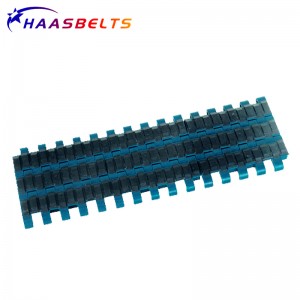HAASBELTS Plastic Modular Belt Flat Top 1005 Molded To Width With Positrack