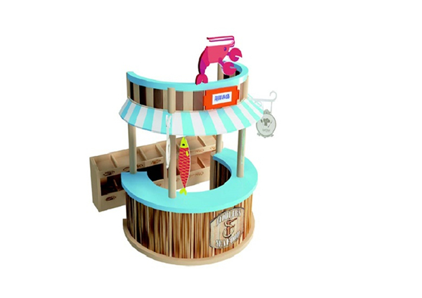 2020 High quality Soft Play Toys - Mini Fish Booth – Haiber