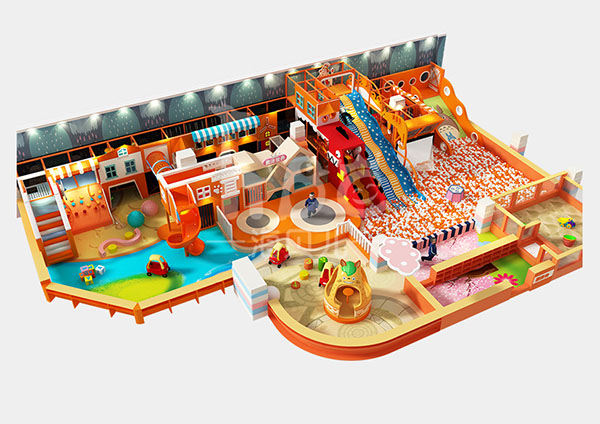 Factory Free sample Indoor Play Area For Sale - Cartoon Theme-002 – Haiber