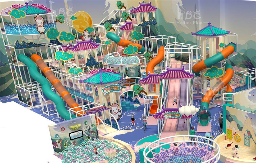 Popular indoor playground opened which virus on internet! Experience the cloud-shrouded fairyland you’ve never experienced before!
