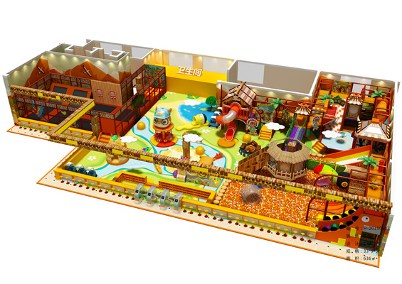 OEM/ODM Factory Indoor Soft Playground - Safari Theme-001 – Haiber
