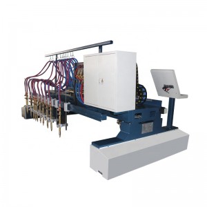 Multitorch Gantry type cnc profile cutting machine for Steel Sheet