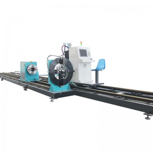 Cnc Plasma Round and Square Pipe Cutting and Beveling Machine Square Tube Beveling Cutter cnc plasma square tube cutter