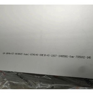 New Arrival China Hastelloy N06625 Alloy Steel Plate Incoloy Steel Plate