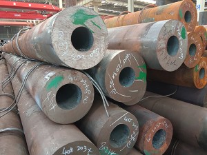 ASTM1020/1035/1045/4140 ST52 27SiMn 41Cr4 Heavy Wallthickness Seamless Steel Pipe