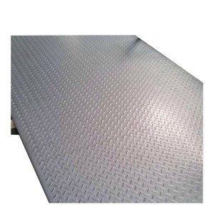 Goedkeapste fabryk Hot Sale Hege duorsumens ASTM Checkered Steel Plate Lentil Round Bean Oblate Diamond Plate