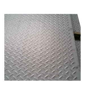 Ezigbo ndị na-ere ahịa ahịa S355jr Hot Rolled Carbon Steel Checkered Plate