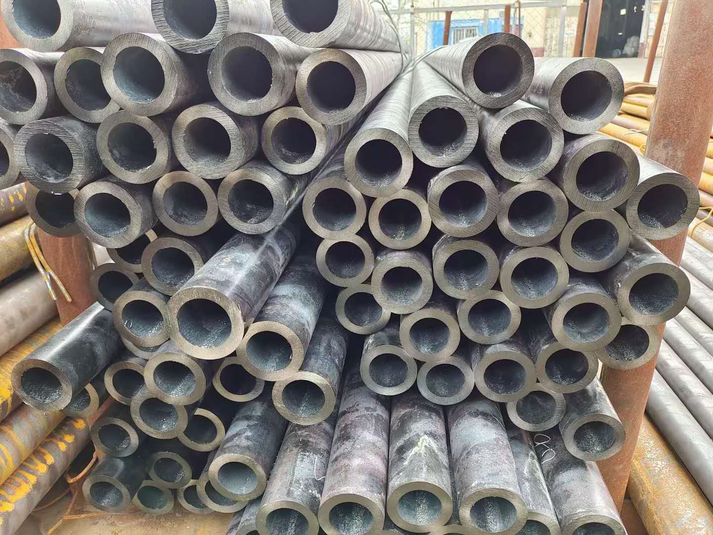 Discuss the significance of machined steel pipe and structural steel pipe