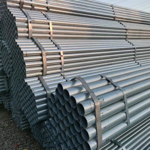 Galvanized Steel Carbon Welded Round Metal Hollow Steel Tube & Pipe