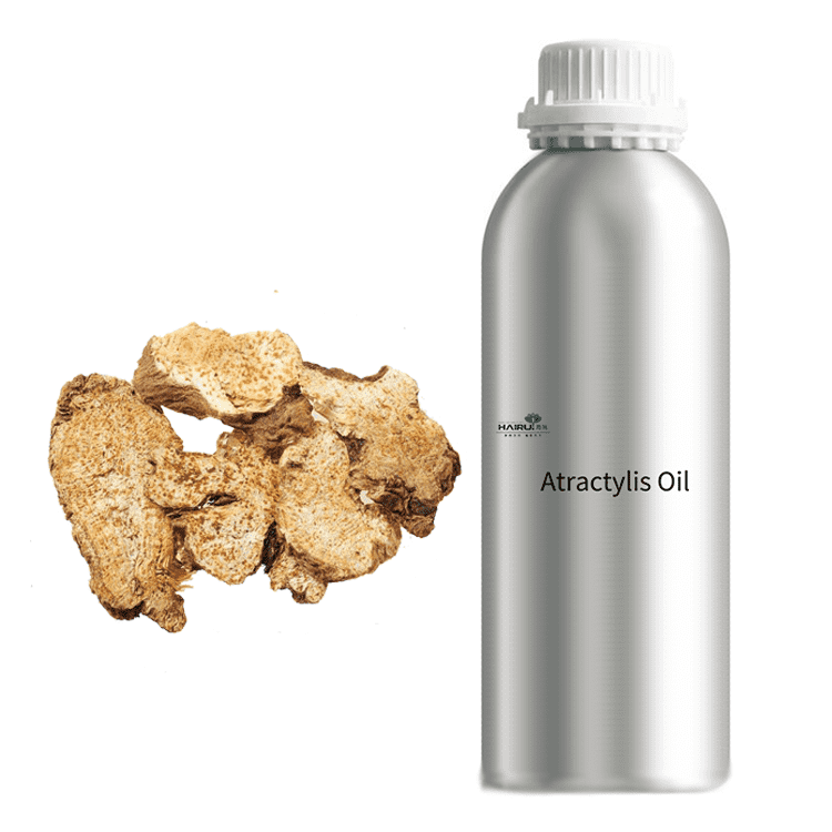 OEM Customized Pure Ginger Oil - Natural Herb Extract Essential Oil Atractylis ovata oil – HaiRui