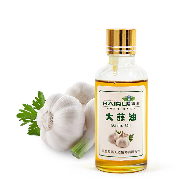 Factory wholesale Pure Vetiver Oil - Pharmaceutical grade bulk garlic oil nutritional supply – HaiRui