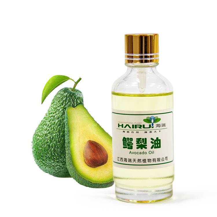 massage bottle Avocado oil for beauty skin care