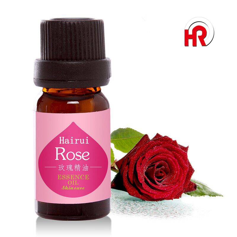 Popular Design for Jasmine Perfume Oil - 10ml Glass Bottle Massage natural rose geranium essential oil – HaiRui