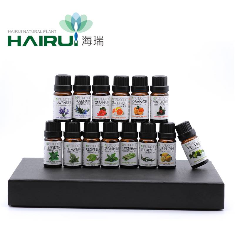Aromatherapy diffuser essential oil 10ml 14-gife set