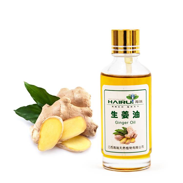COA organic ginger oil essential oil massage hair grow oil from distillation equipment