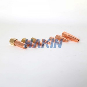 Brass & Red Copper Welding Torch Nozzles / Tips