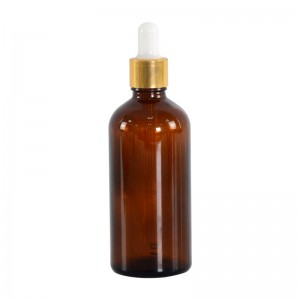 5ml 10ml 15ml 20ml 50ml amber glass essential oil bottle with dropper