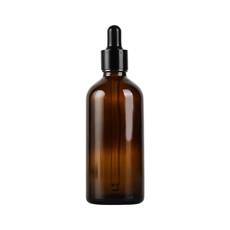 5ml 10ml 15ml 20ml 50ml amber glass essential oil bottle with dropper