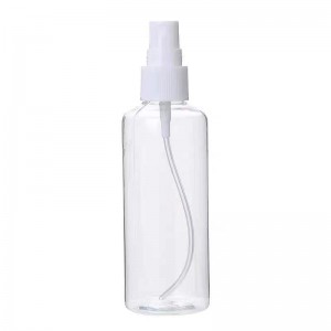 Factory wholesale Portable Sanitizer Spray Bottle - Wholesale transparent clear 10ml 15ml 30ml 50ml 150ml 200ml empty plastic fine mist spray bottle – Halu