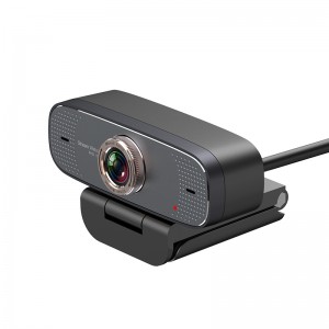 Videochiamate in streaming 1080P Videocamera Web grandangolare Full HD da 90 gradi