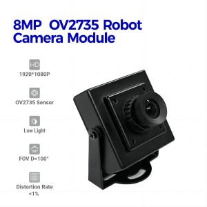 8 MP 30 kadrų per sekundę 0V2735 prasto apšvietimo kameros modulis