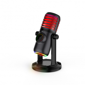 Studio Podcasting Gaming Microfone USB Condenser Mic Microphone Baharu