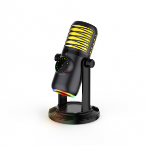 Ny Studio Podcasting Gaming Mikrofon USB Kondensator Mic Mikrofon