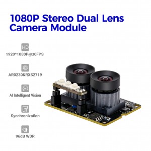 2MP WDR Dual Lens Camera Module