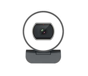 Stock 1080P Full HD live streaming webcam with Ring Light