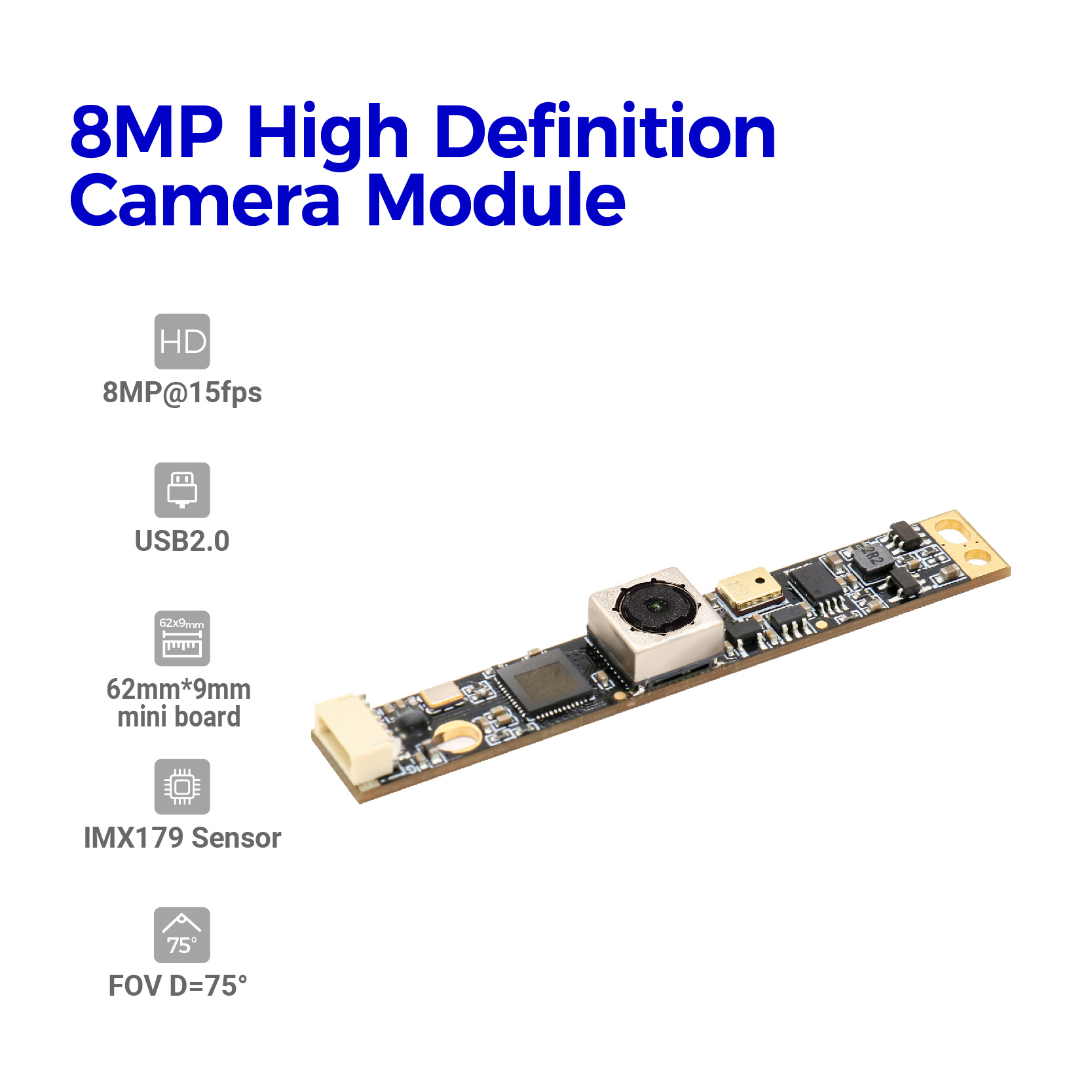8MP camera module