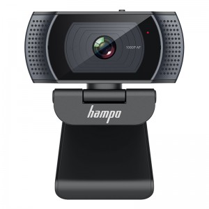 Cubierta de privacidad de lente Transmisión de cámara web con enfoque automático 1080P