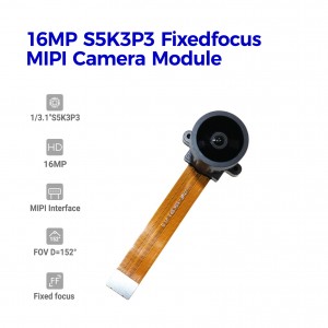 16MP S5K3P3 ISP ໂທລະສັບສະຫຼາດ M12 Fixed Focus Dvp ໂມດູນກ້ອງຖ່າຍຮູບ
