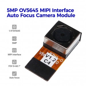 5 MP OV5645 DVP AF MIPI CMOS modulis