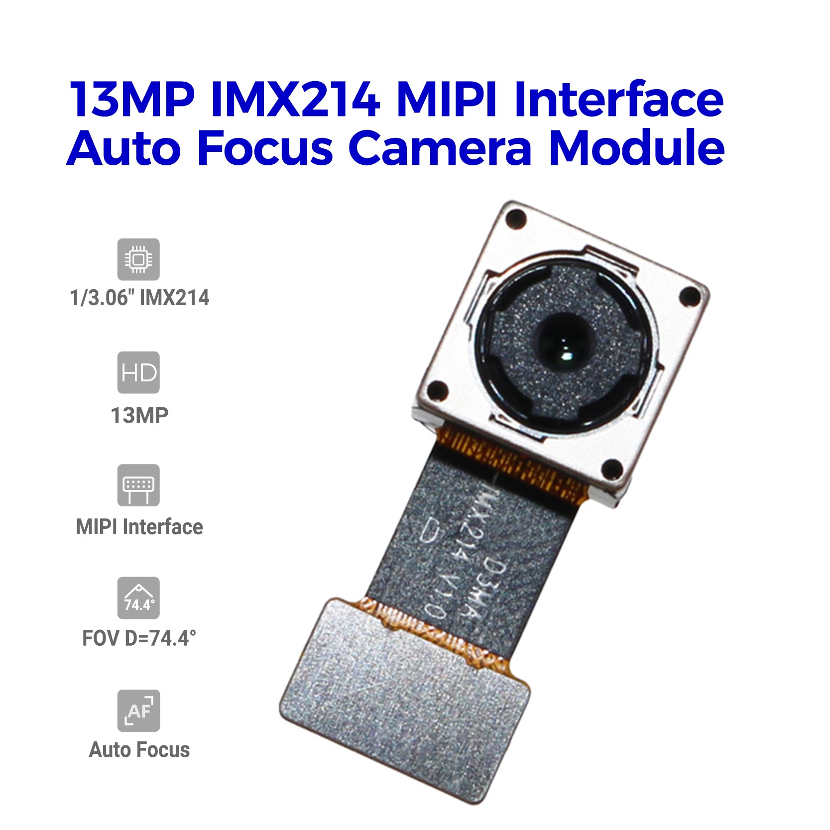 13MP IMX214 Sony Sensor AF MIPI Camera Module Featured Image