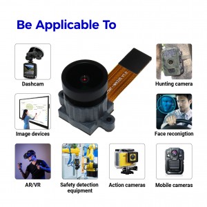 Módulo de câmera de foco fixo 5MP Sony IMX335 MIPI Interface M12