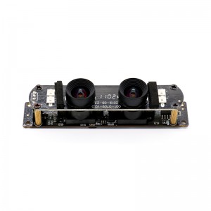 Chine vente en gros module de caméra USB à double objectif 1080P 30fps WDR 96dB avec synchronisation à double objectif pour la reconnaissance faciale de la caméra biométrique Retina