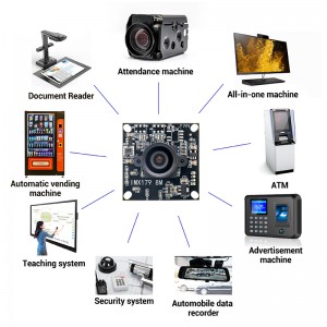 Модул за камера IMX179 8MP за скенер за документи