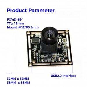 1,3 MP AR0130 modul kamere s fiksnim fokusom za hladilne omare