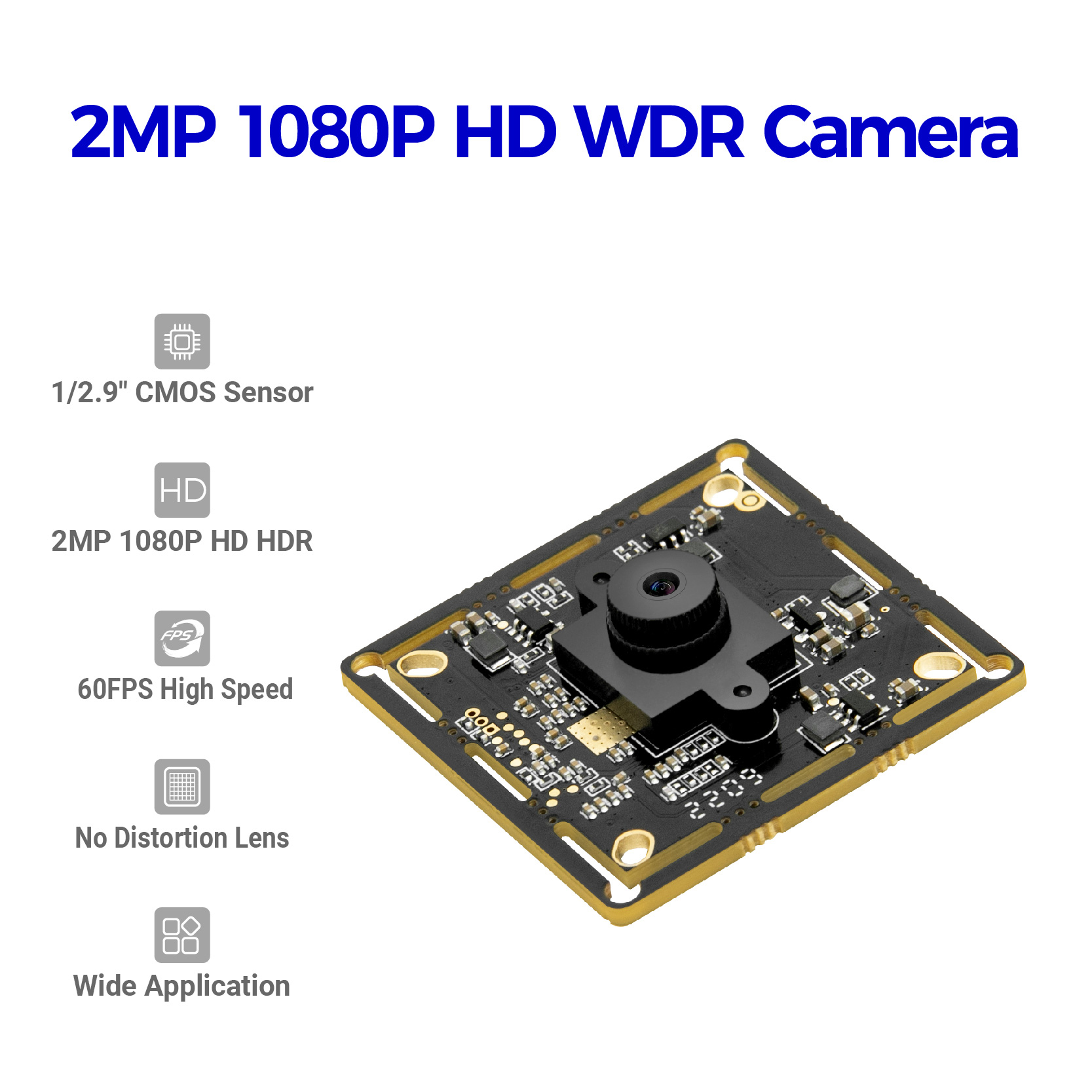 2MP AF Camera Module Support H.264 H.265 Featured Image