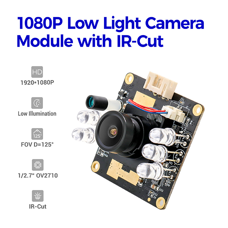 1080P Night Vision Camera Module Support IR-Cut Featured Image