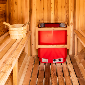 Outdoor Barrel Sauna Room